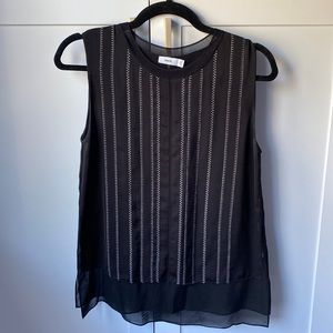 Vince crewneck sleeveless blouse